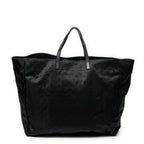 Shoulder Bag Extra Large Shopping Tote Black Guccissima Nylon Canvas