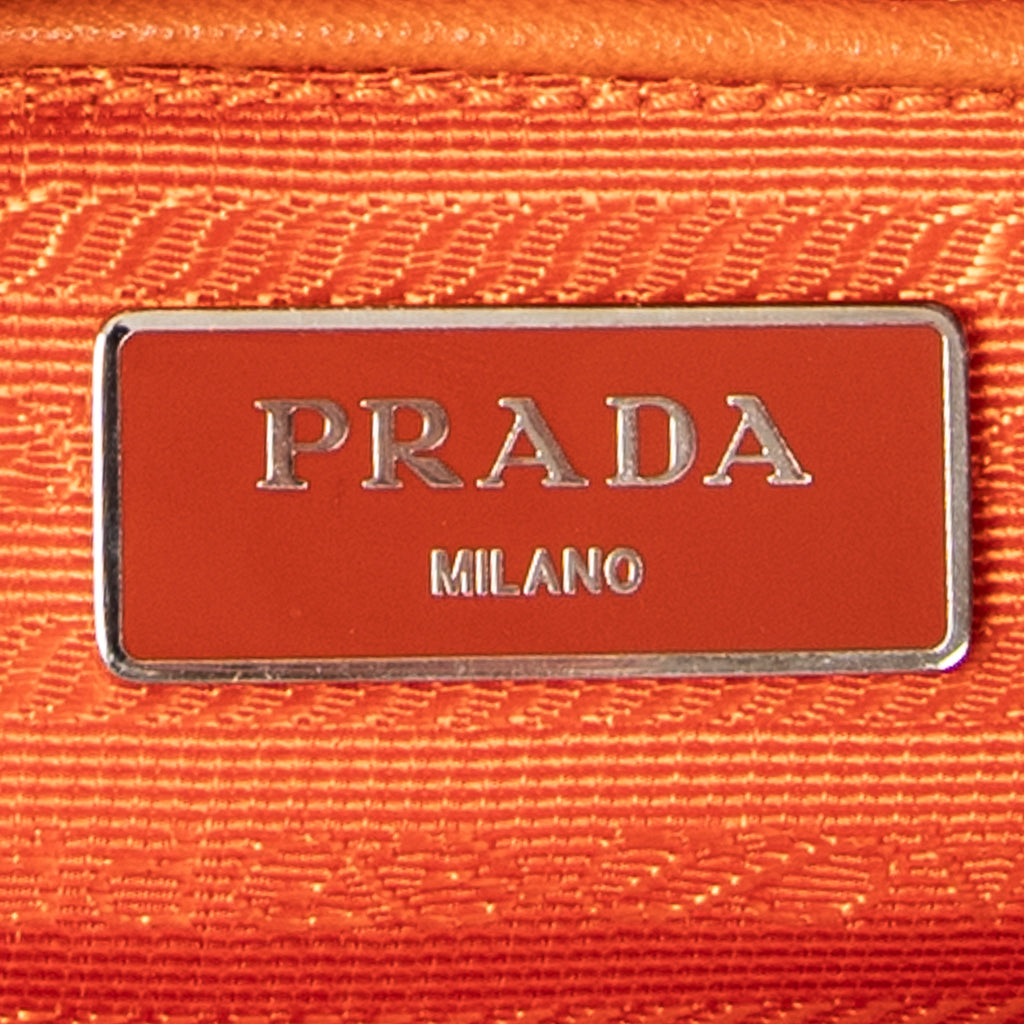 Bandolera grande convertible, tote vertical de lona de nylon naranja