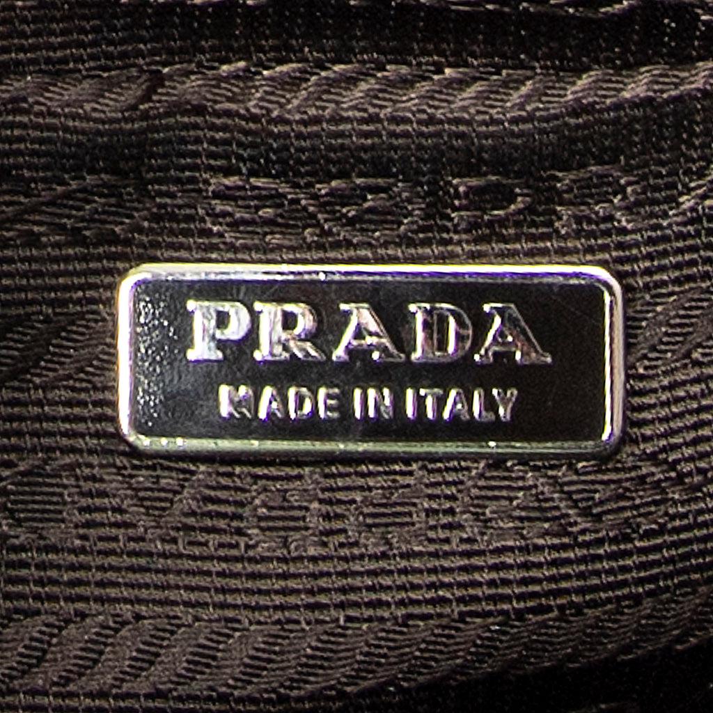 Prada - Sac Dôme Petit Modèle Cinghiale Canapa - Beige/Orange