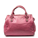 Handbag Giant 21 Midday Pink Distressed Leather