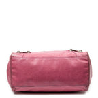 Handbag Giant 21 Midday Pink Distressed Leather