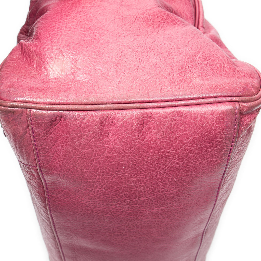 Handbag Giant 21 Midday Pink Distressed Leather