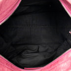 Handbag Giant 21 Midday Pink Distressed Leather