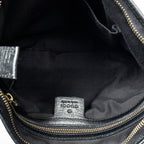 Bolso de Hombro Web Jolicoeur Bandolera Lona Monogrammed Negro