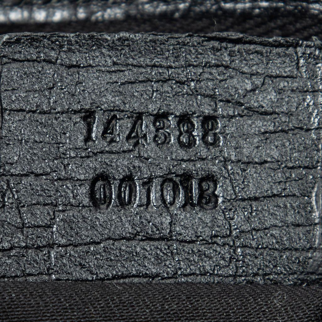 Bolso de Hombro Web Jolicoeur Bandolera Lona Monogrammed Negro