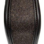 Shoulder Bag Evelyne TPM Dark Brown Felt Canvas
