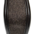 Shoulder Bag Evelyne TPM Dark Brown Felt Canvas