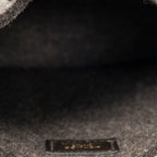 Shoulder Bag Evelyne TPM Dark Brown Felt Canvas