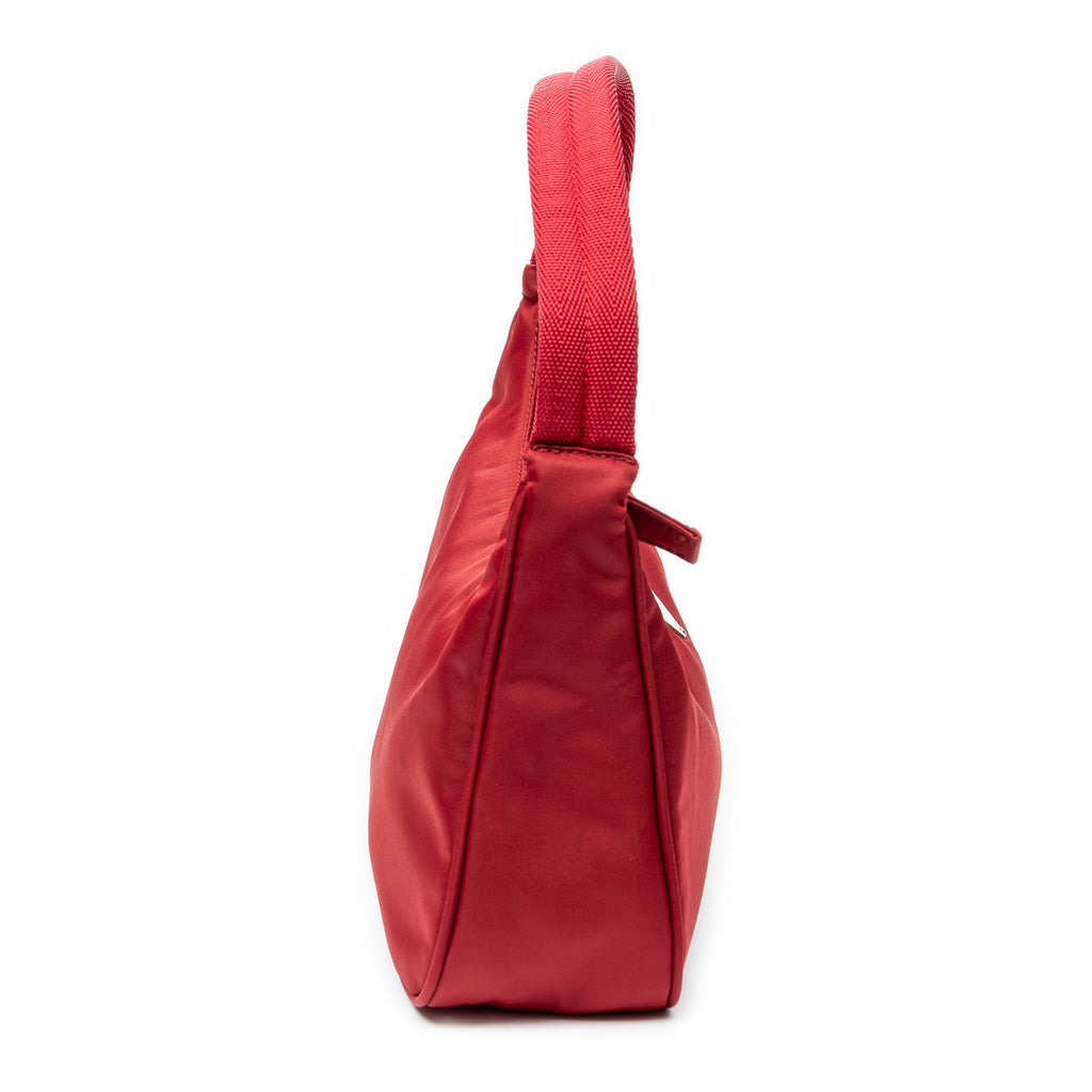 Prada - Mini sac hobo zippé vintage - Rouge