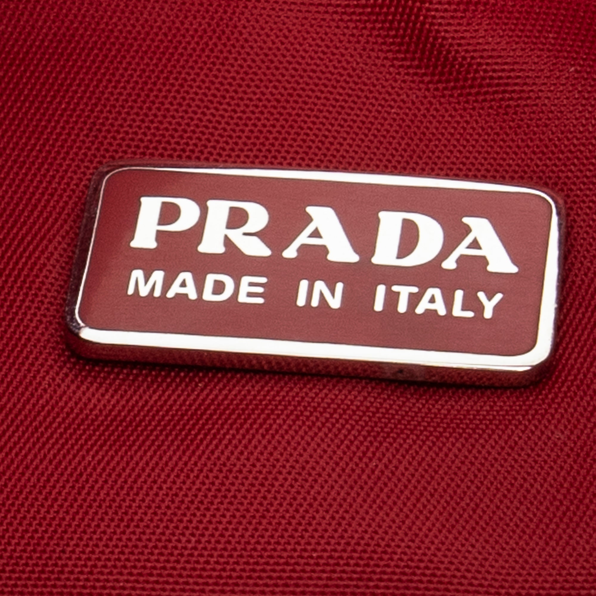 Prada - Mini sac hobo zippé vintage - Rouge