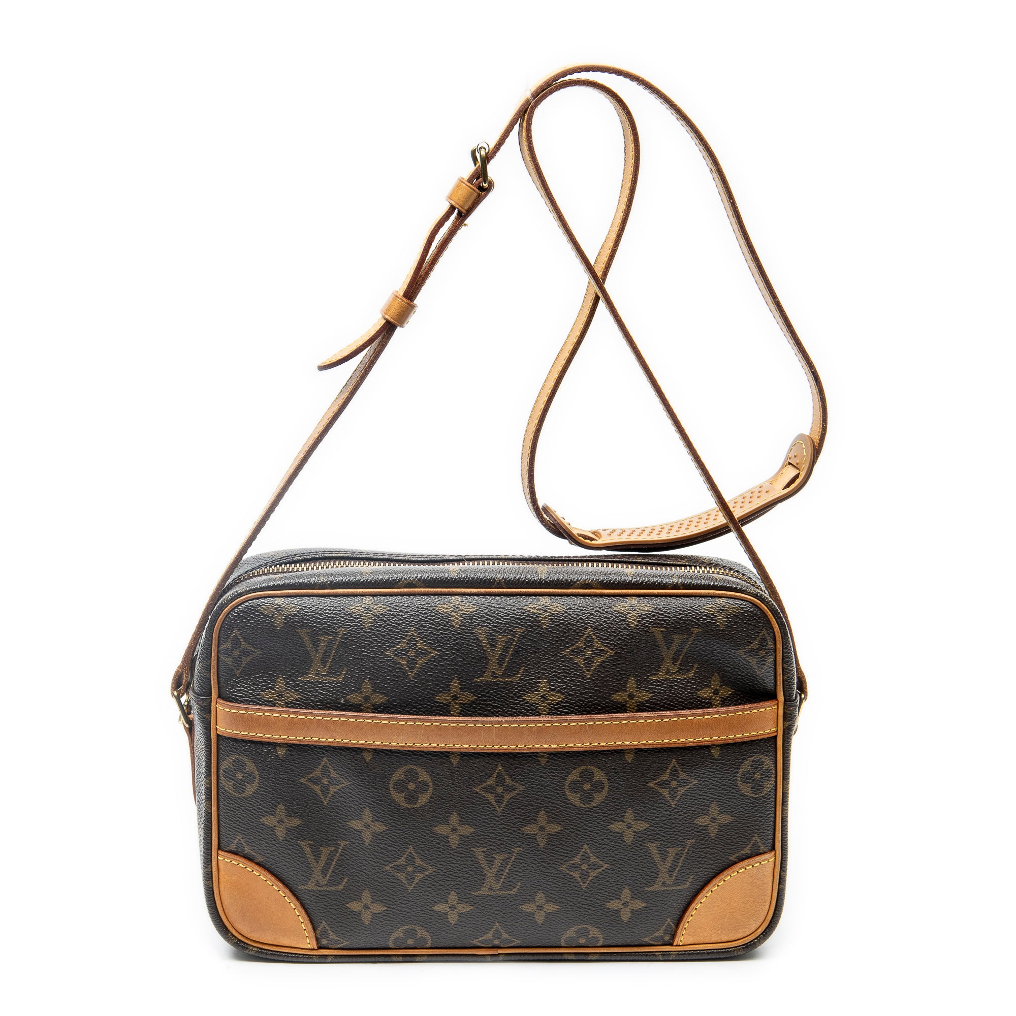 Shoulder Bag Trocadero 27 Brown Monogram Canvas
