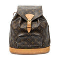 Backpack Montsouris MM Brown Monogram Canvas