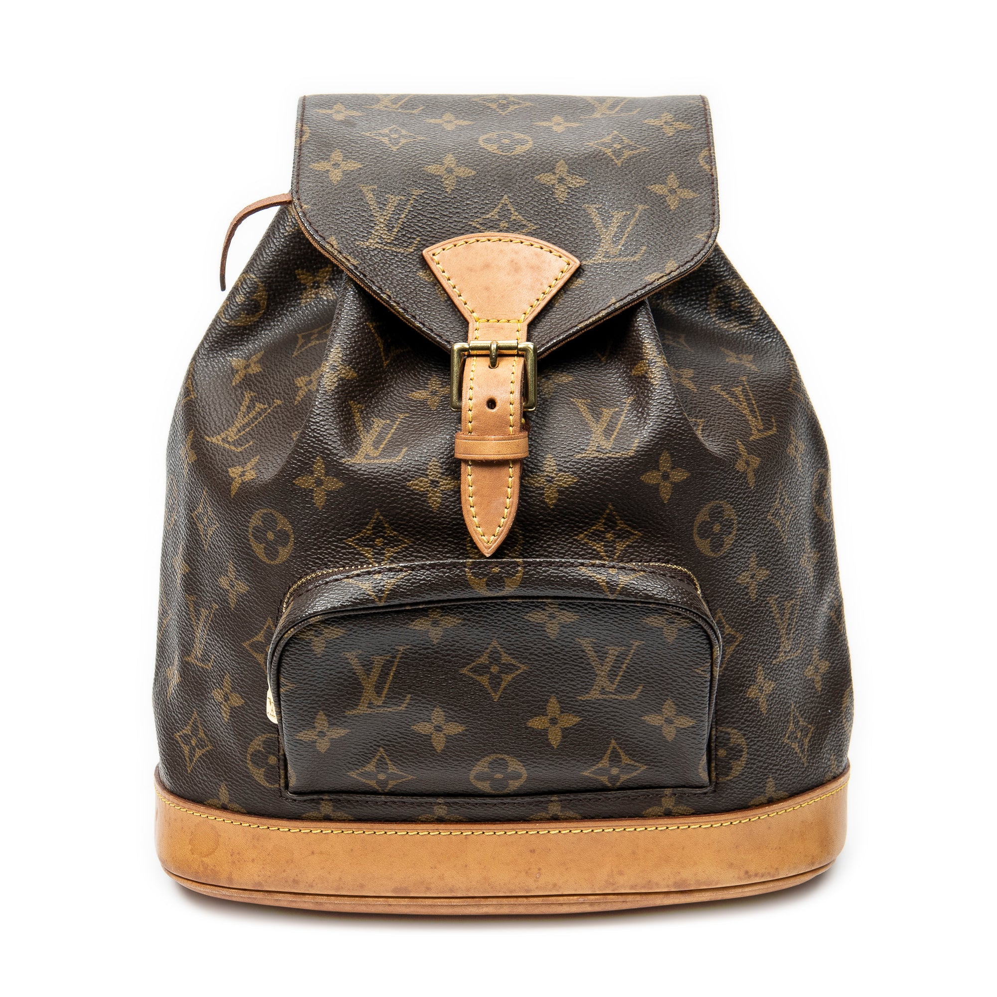 Backpack Montsouris MM Brown Monogram Canvas
