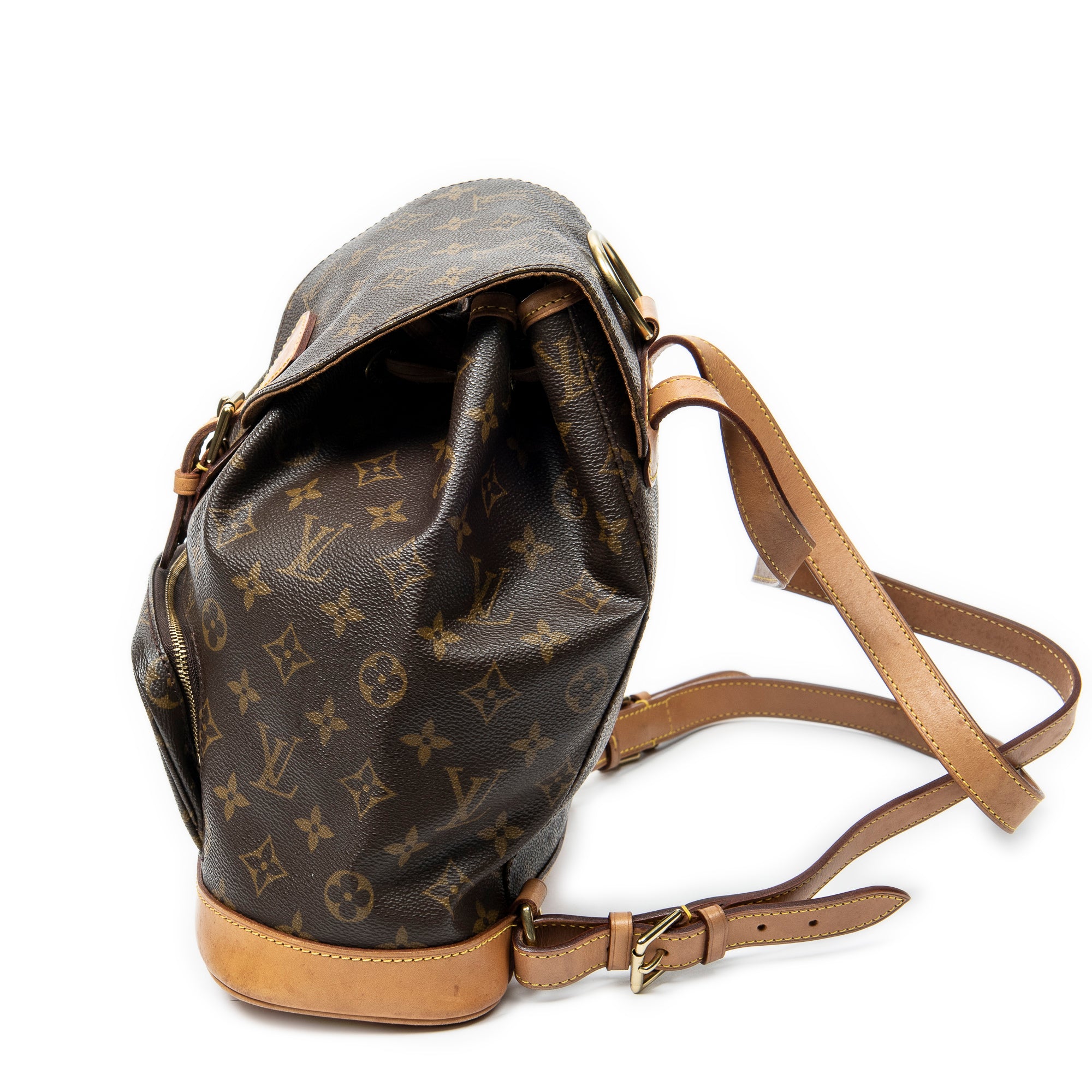 Backpack Montsouris MM Brown Monogram Canvas
