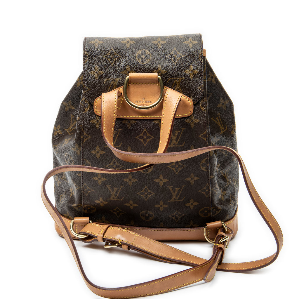 Backpack Montsouris MM Brown Monogram Canvas