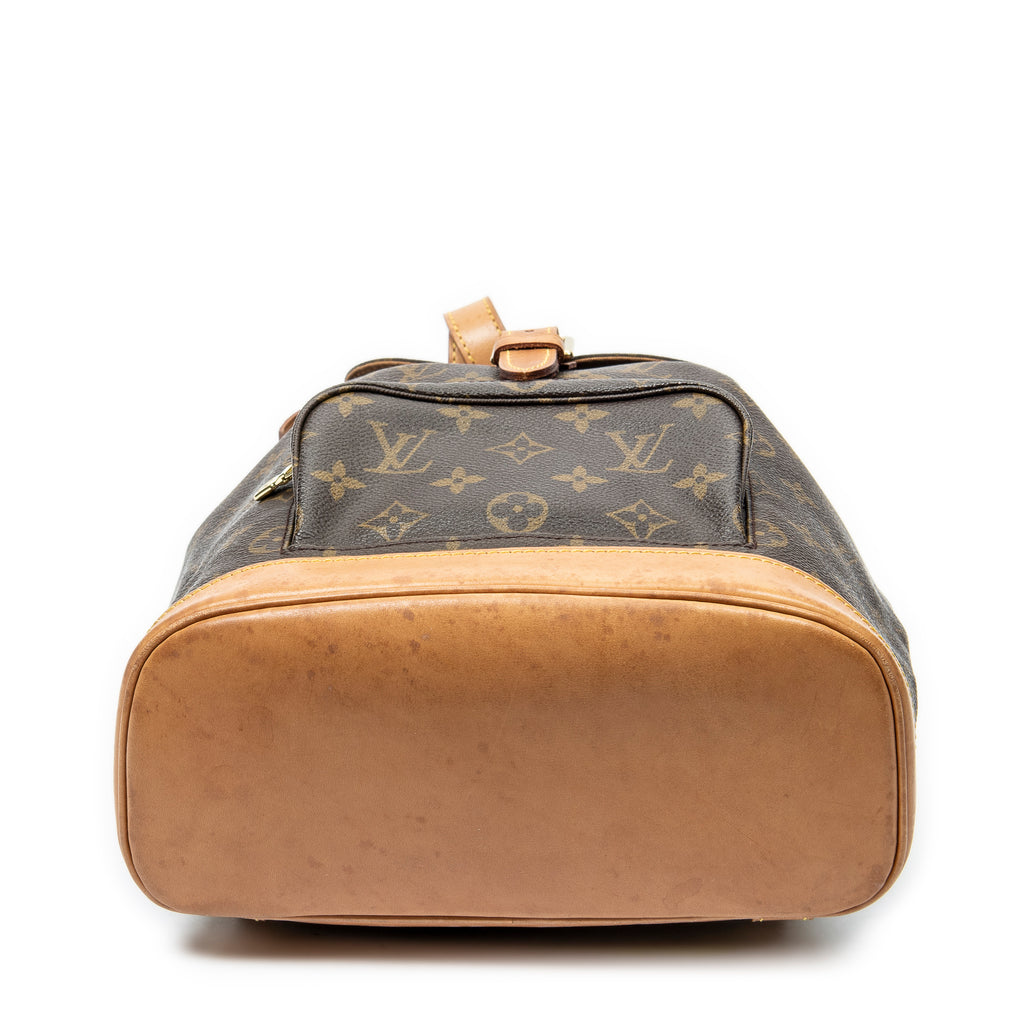 Backpack Montsouris MM Brown Monogram Canvas