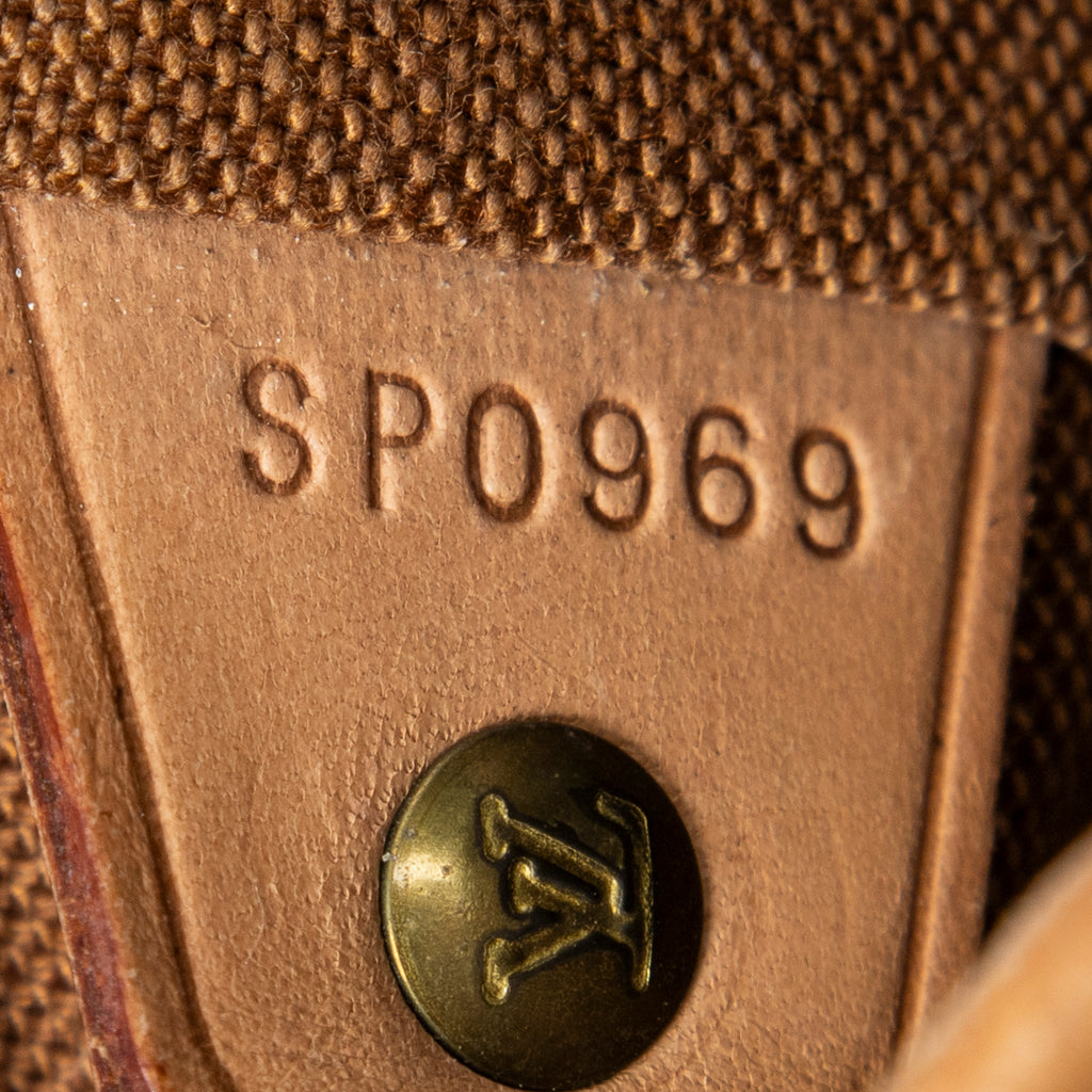 Backpack Montsouris MM Brown Monogram Canvas