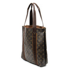 Handbag Cabas Beaubourg Brown Monogram Canvas