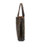 Handbag Cabas Beaubourg Brown Monogram Canvas