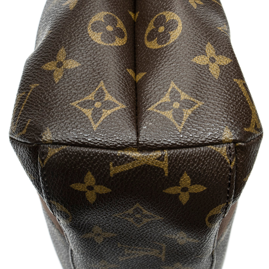 Handbag Cabas Beaubourg Brown Monogram Canvas