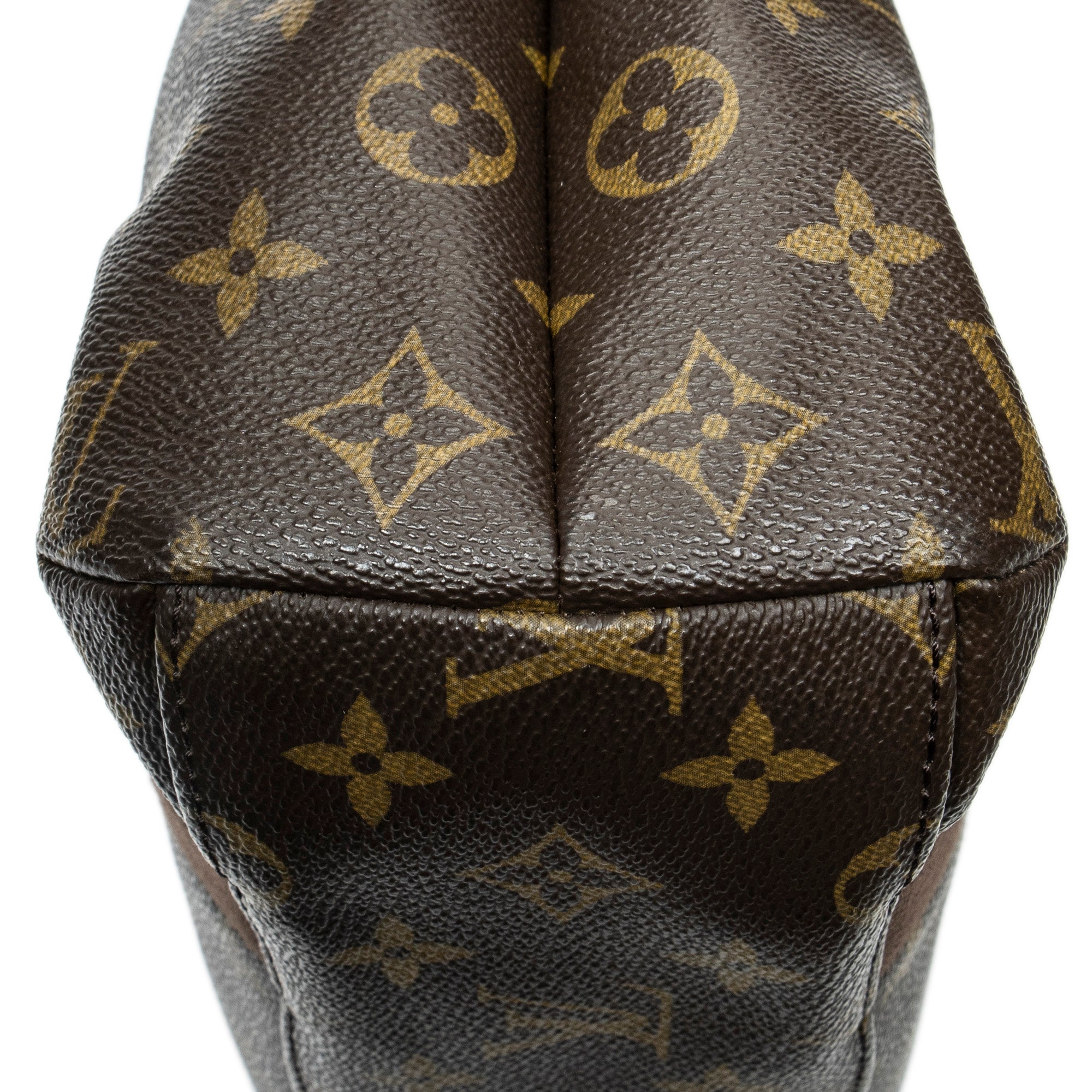 Handbag Cabas Beaubourg Brown Monogram Canvas