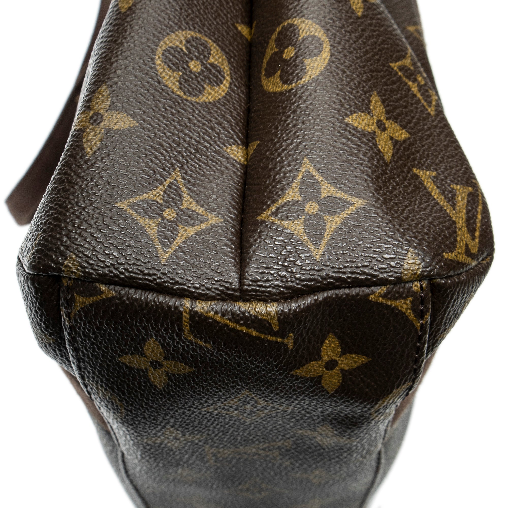 Handbag Cabas Beaubourg Brown Monogram Canvas