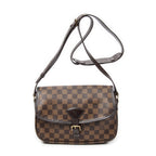 Shoulder Bag Sologne Brown Damier Ebene