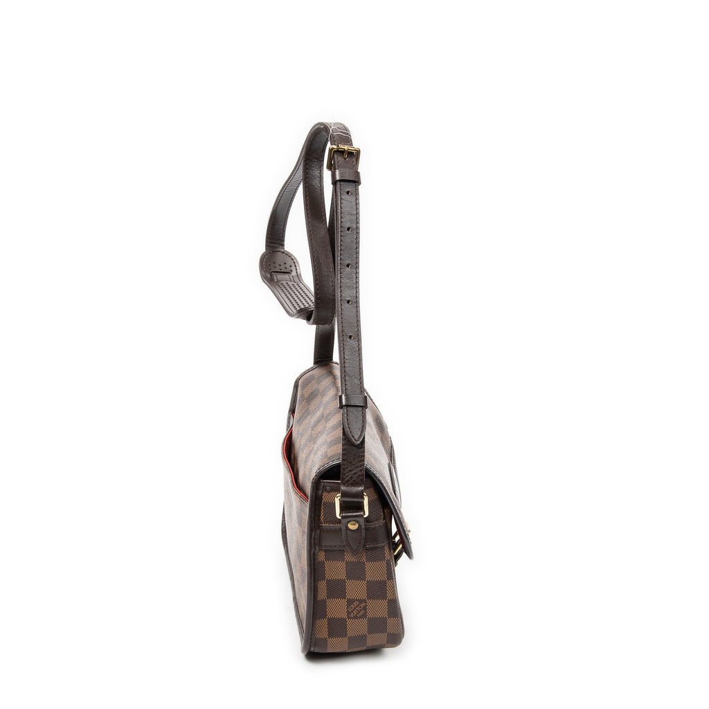 Shoulder Bag Sologne Brown Damier Ebene