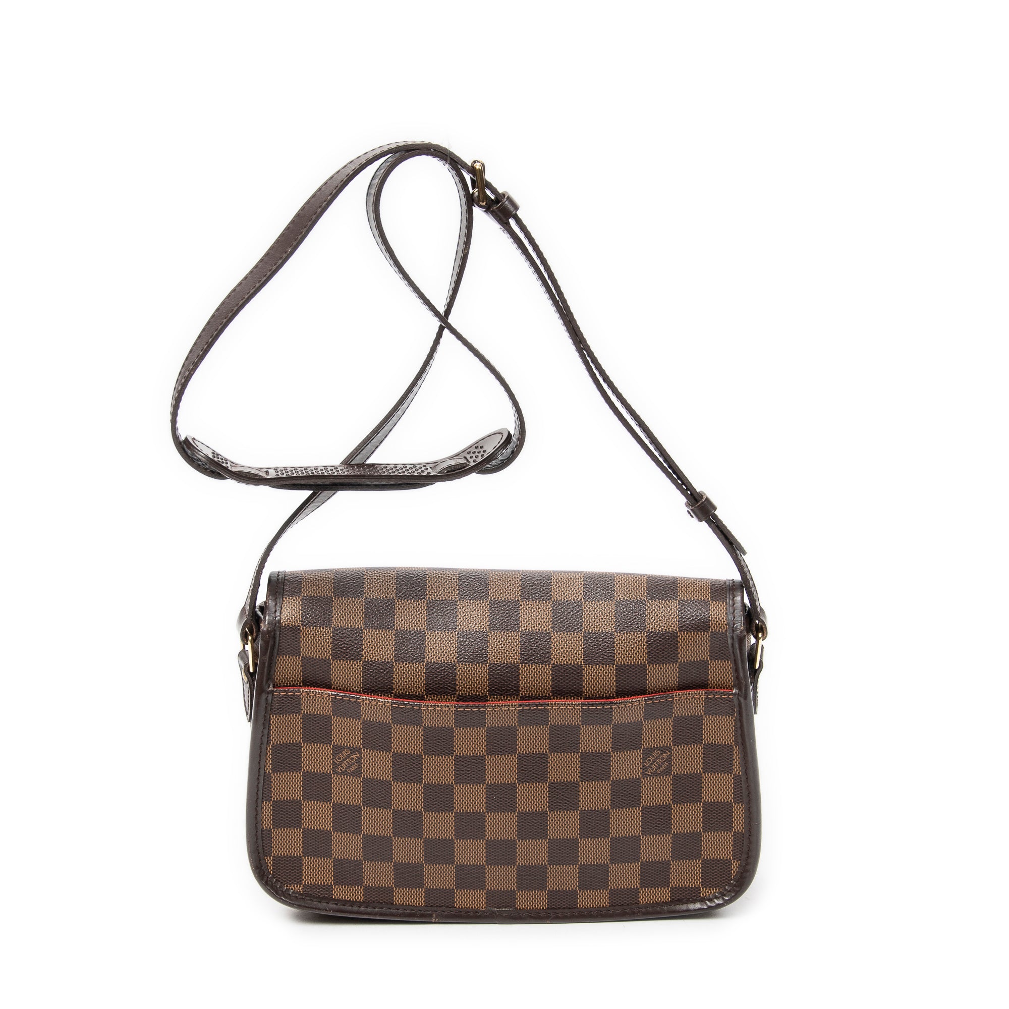 Shoulder Bag Sologne Brown Damier Ebene