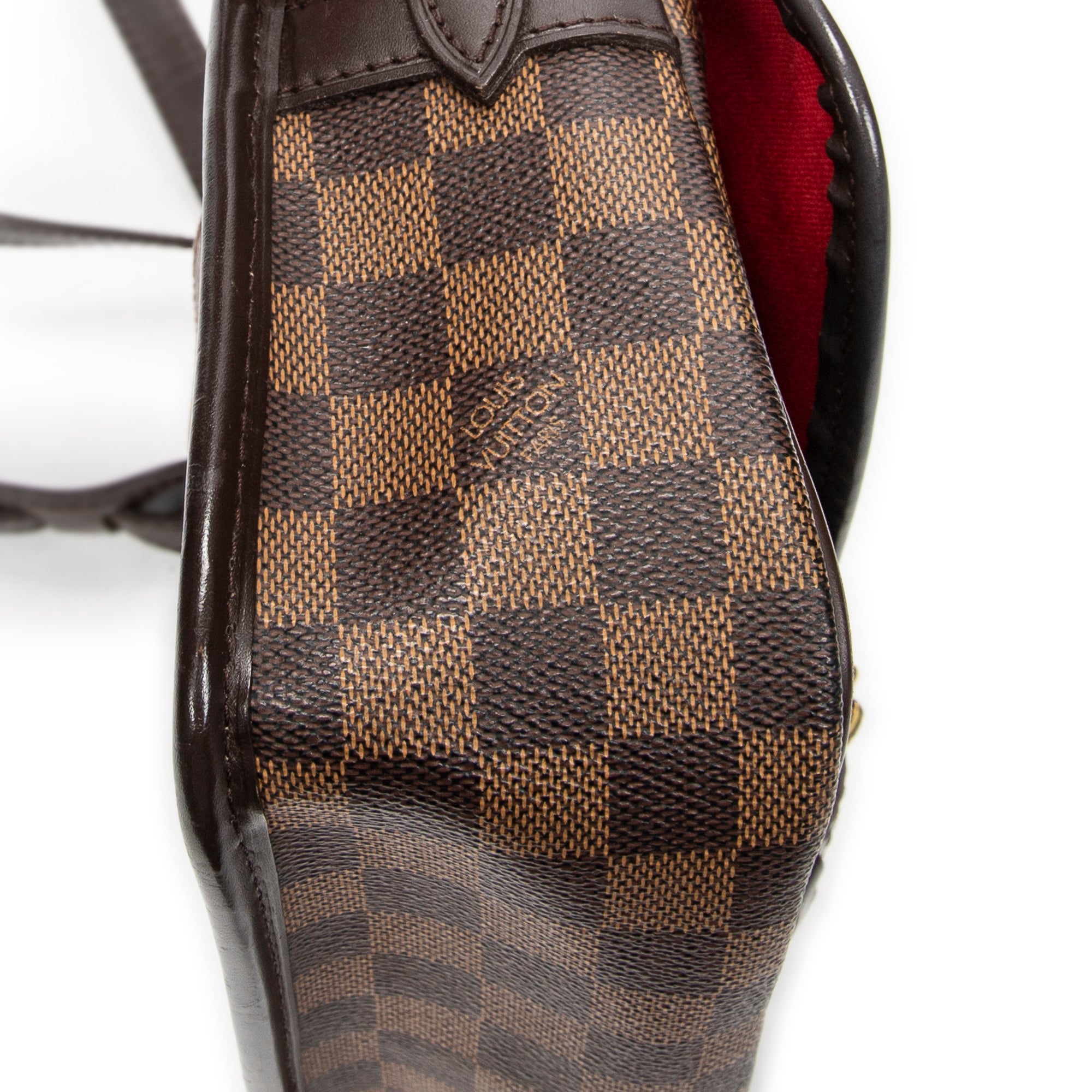 Sac Bandoulière Sologne Marron Damier Ebène
