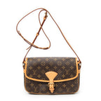 Sac Bandoulière Sologne Toile Monogram Marron