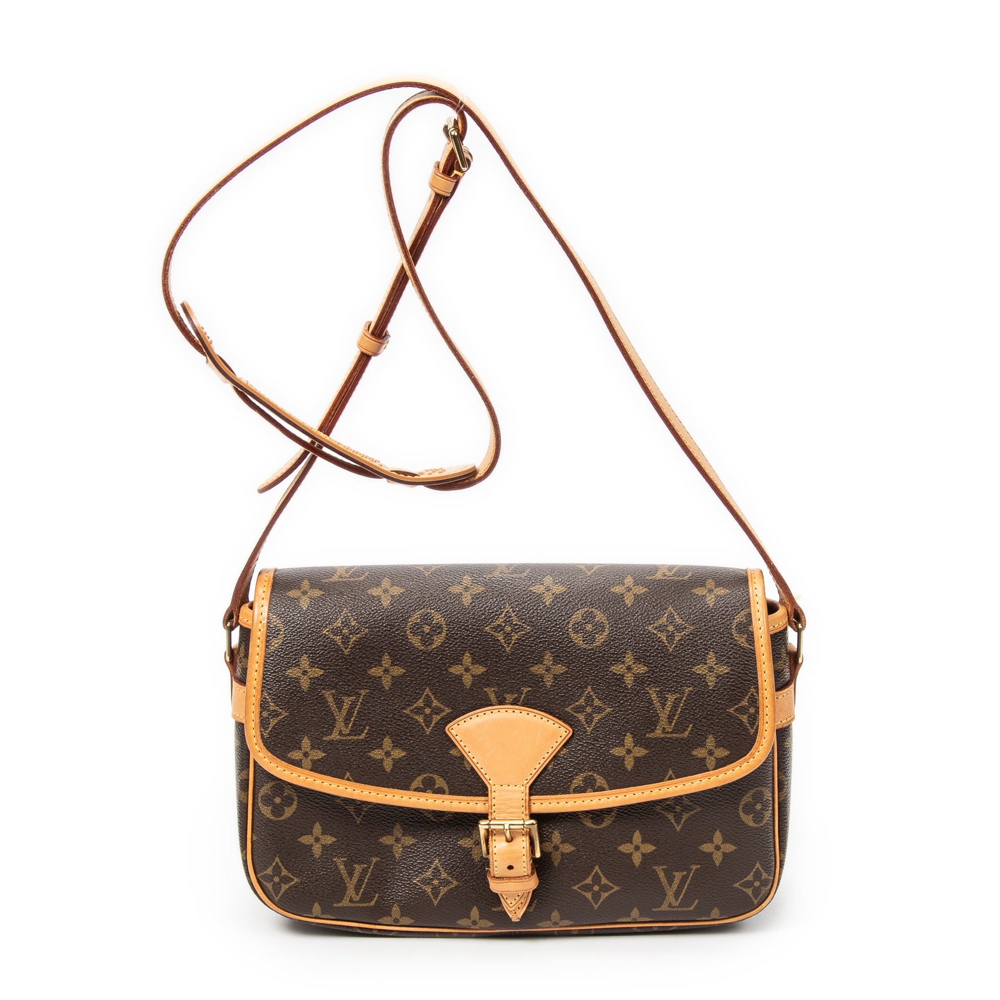Sac Bandoulière Sologne Toile Monogram Marron