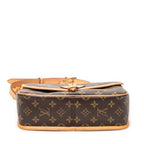 Shoulder Bag Sologne Brown Monogram Canvas