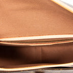 Shoulder Bag Sologne Brown Monogram Canvas