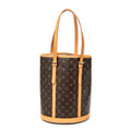 Shoulder Bag Bucket GM Brown Monogram Canvas