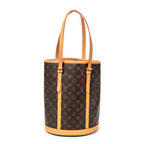 Shoulder Bag Bucket GM Brown Monogram Canvas