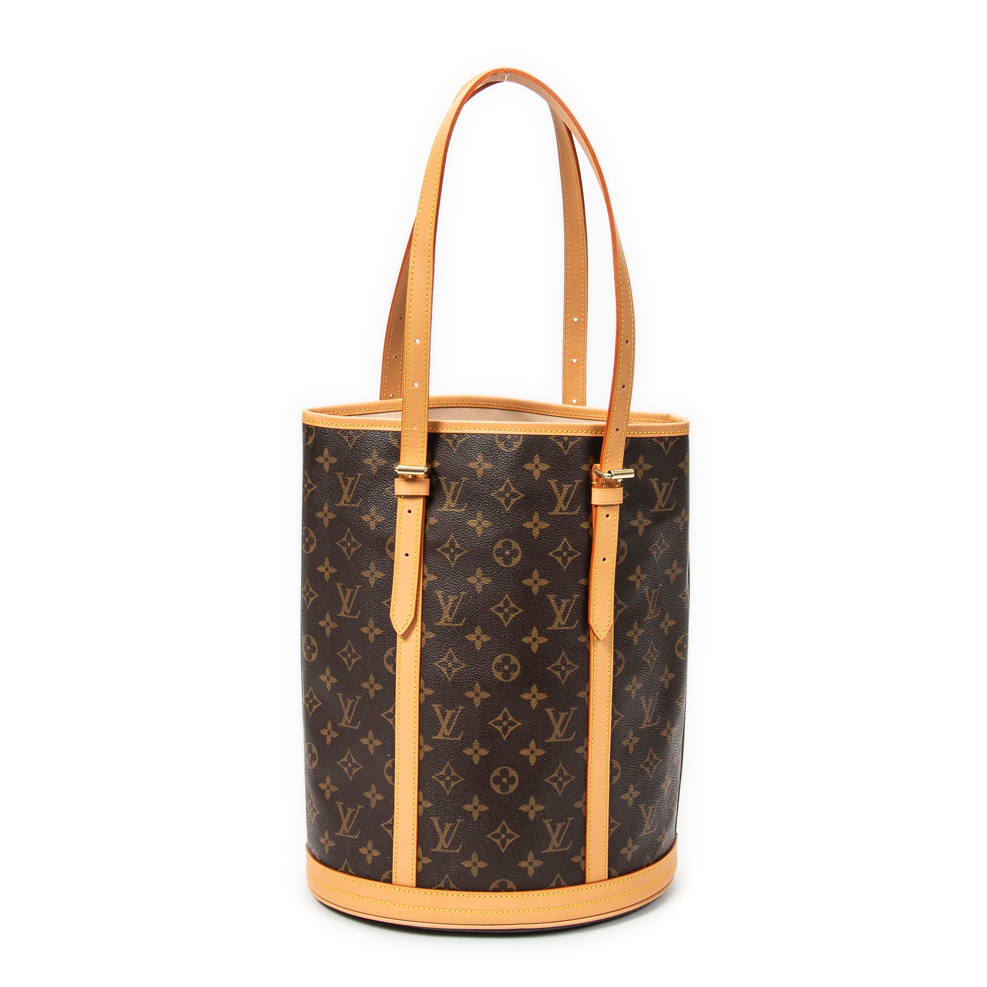 Shoulder Bag Bucket GM Brown Monogram Canvas