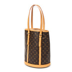 Shoulder Bag Bucket GM Brown Monogram Canvas