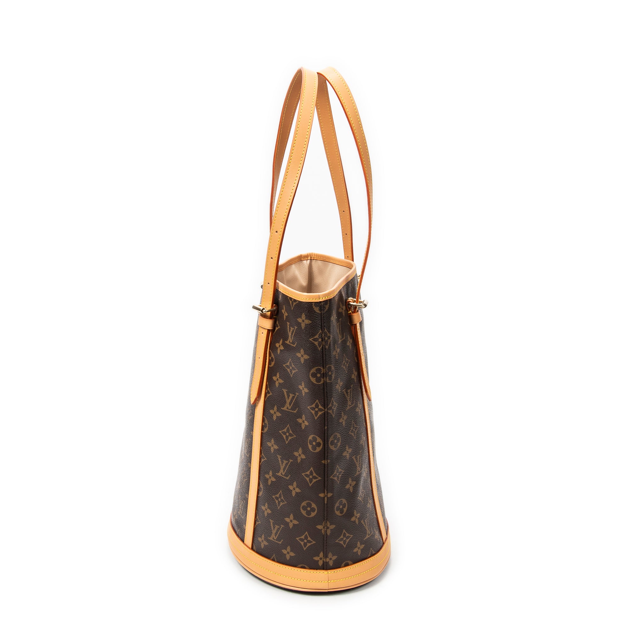 Shoulder Bag Bucket GM Brown Monogram Canvas