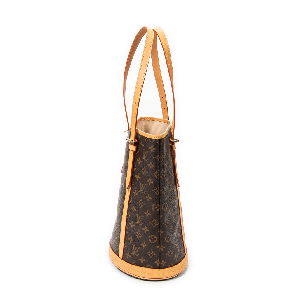Shoulder Bag Bucket GM Brown Monogram Canvas