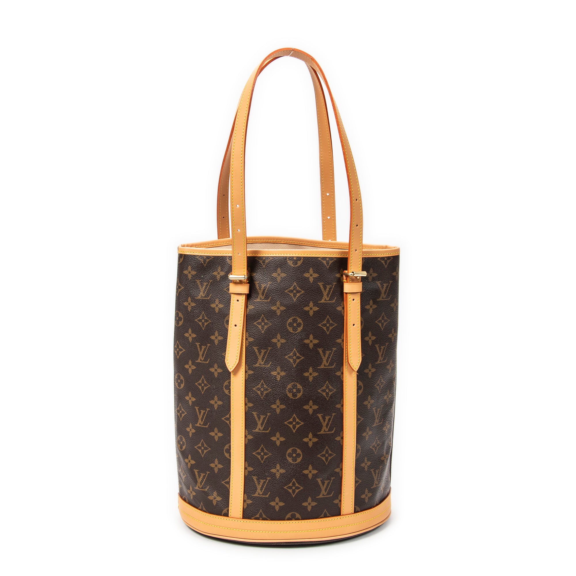 Shoulder Bag Bucket GM Brown Monogram Canvas