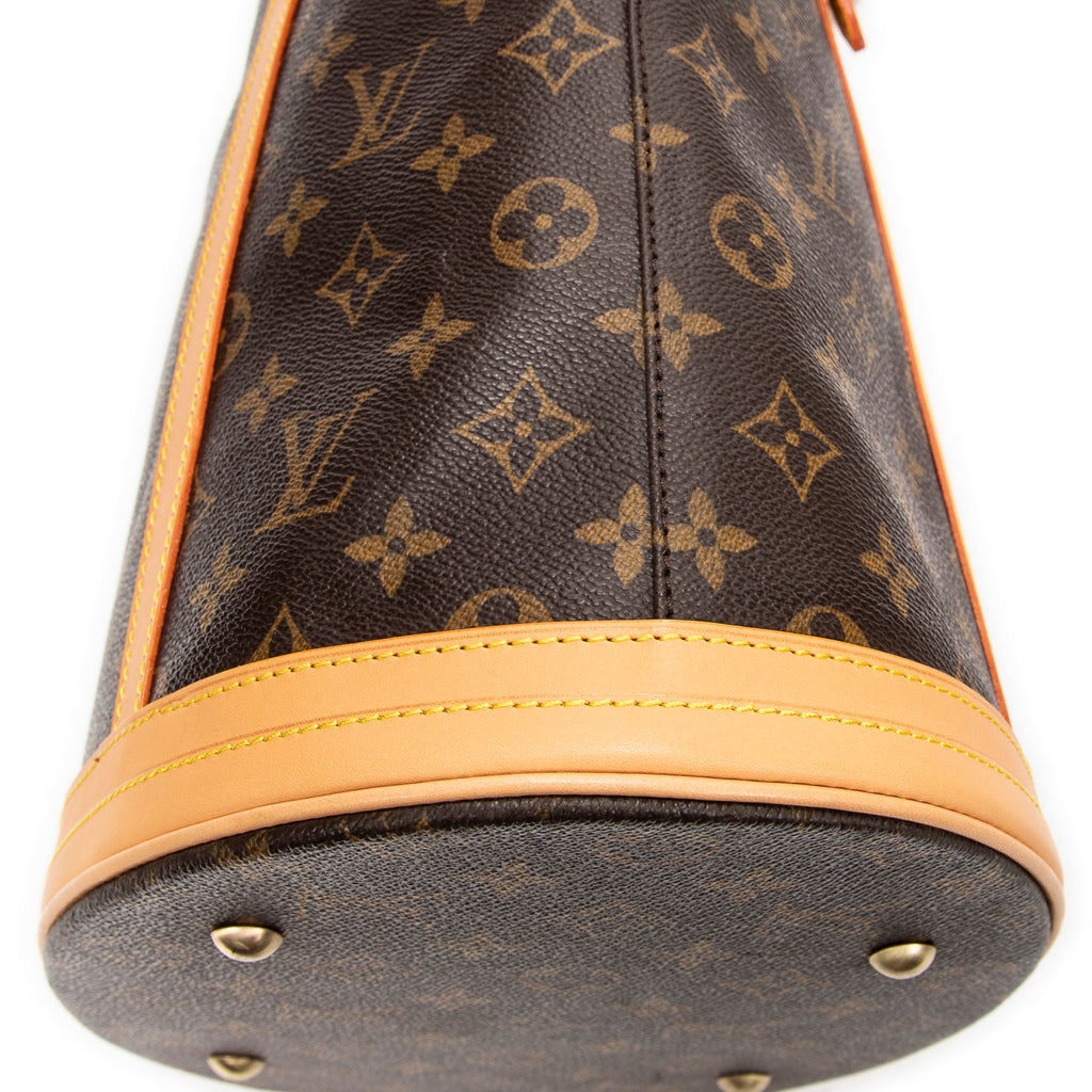 Shoulder Bag Bucket GM Brown Monogram Canvas