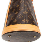 Shoulder Bag Bucket GM Brown Monogram Canvas