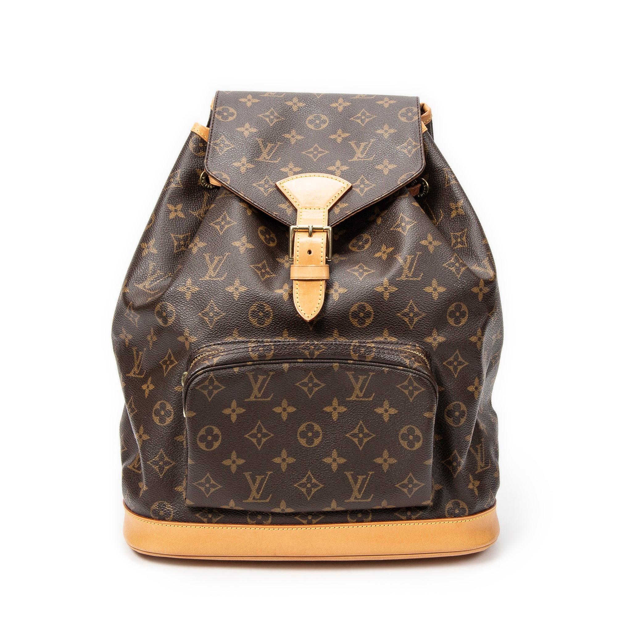 Backpack Montsouris GM Brown Monogram Canvas