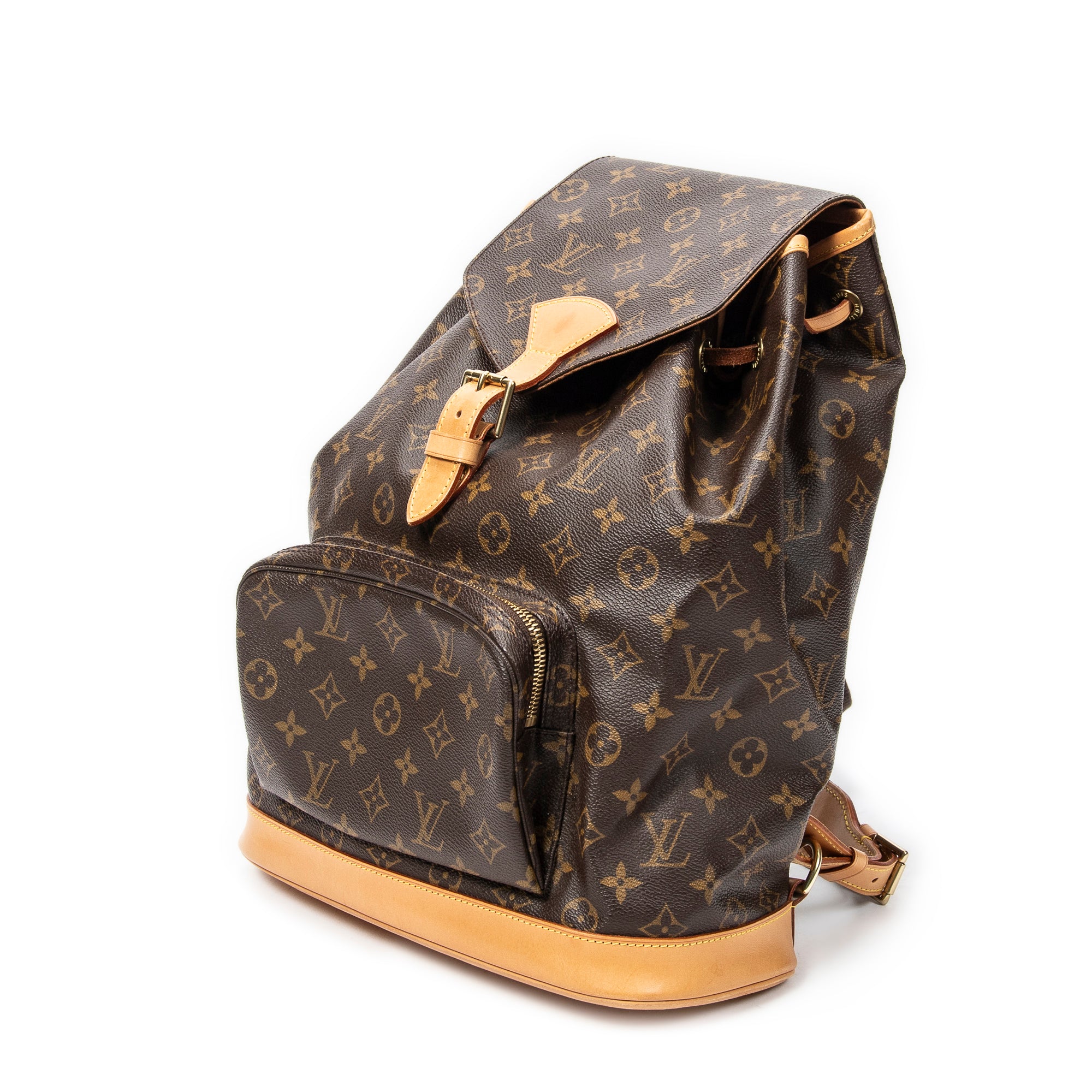 Backpack Montsouris GM Brown Monogram Canvas