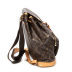 Backpack Montsouris GM Brown Monogram Canvas