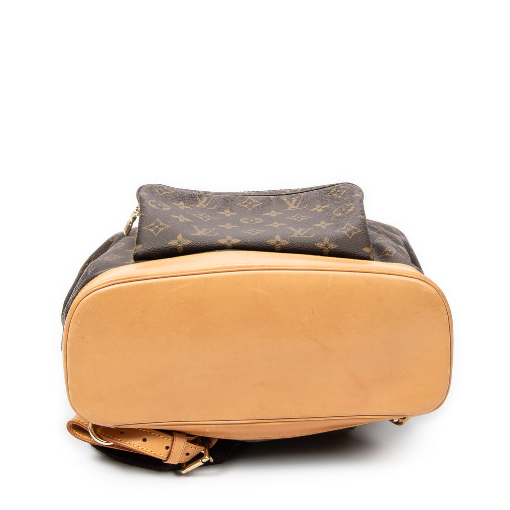 Backpack Montsouris GM Brown Monogram Canvas