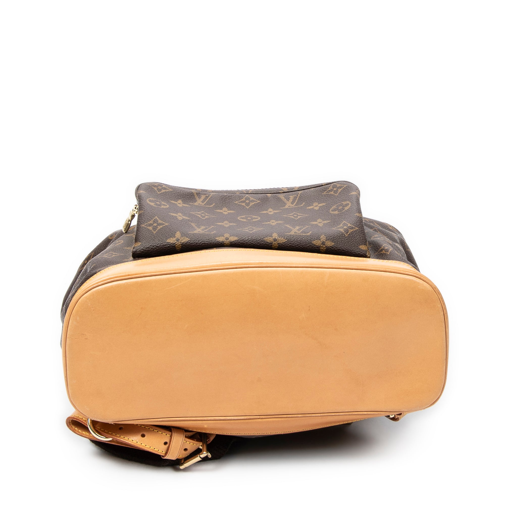 Backpack Montsouris GM Brown Monogram Canvas