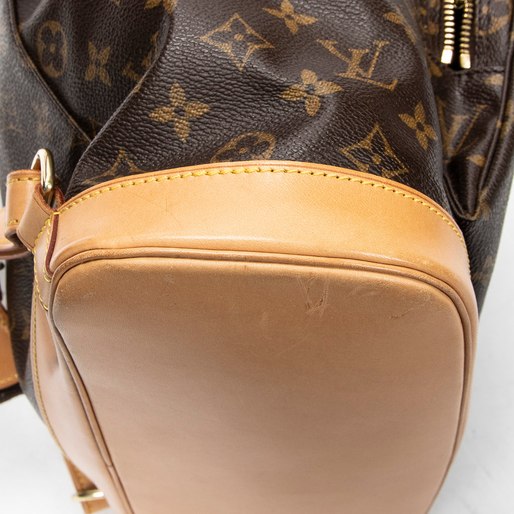 Backpack Montsouris GM Brown Monogram Canvas
