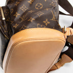 Backpack Montsouris GM Brown Monogram Canvas